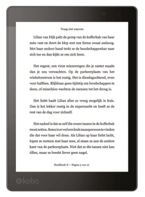 Betuttelen Middelen Reizende handelaar Kobo Aura ONE eReader - Review & prijzen vergelijken - Nu vanaf € 229,-