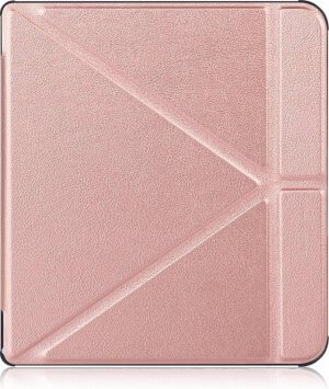 Kobo Forma hoes - Tri-Fold Book Case - Rosé Goud